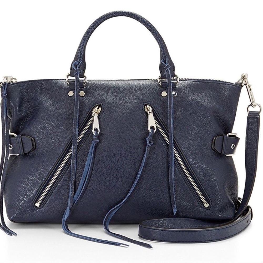 Rebecca Minkoff Large Leather Moto Satchel
